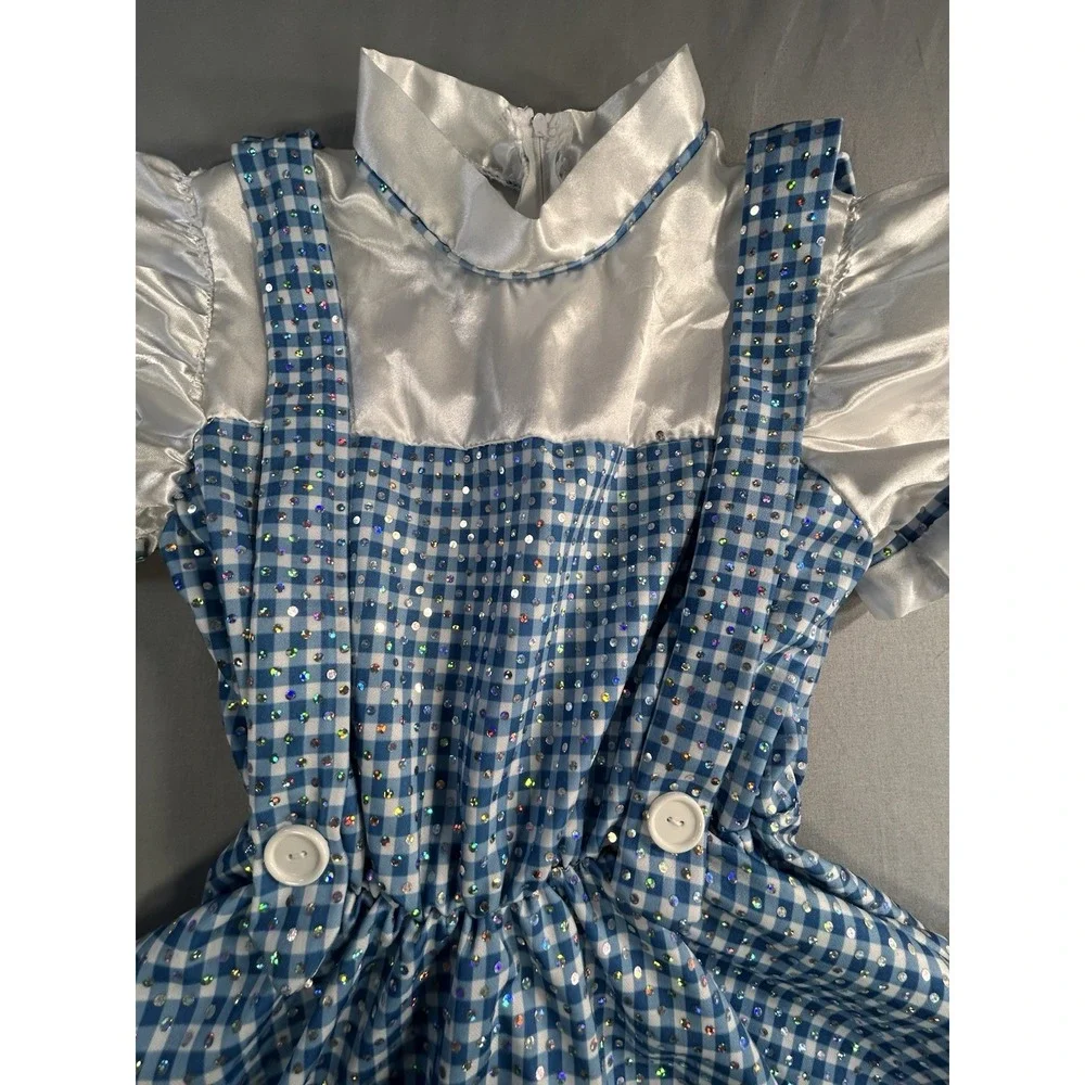 Rubies‎ Wizard of Oz Dorothy Halloween Costume Size Girls Medium - Picture 2 of 11